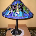 modern Tiffany lámpa